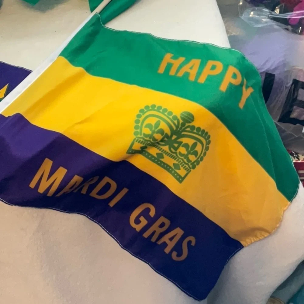 Mardi Gras Flags